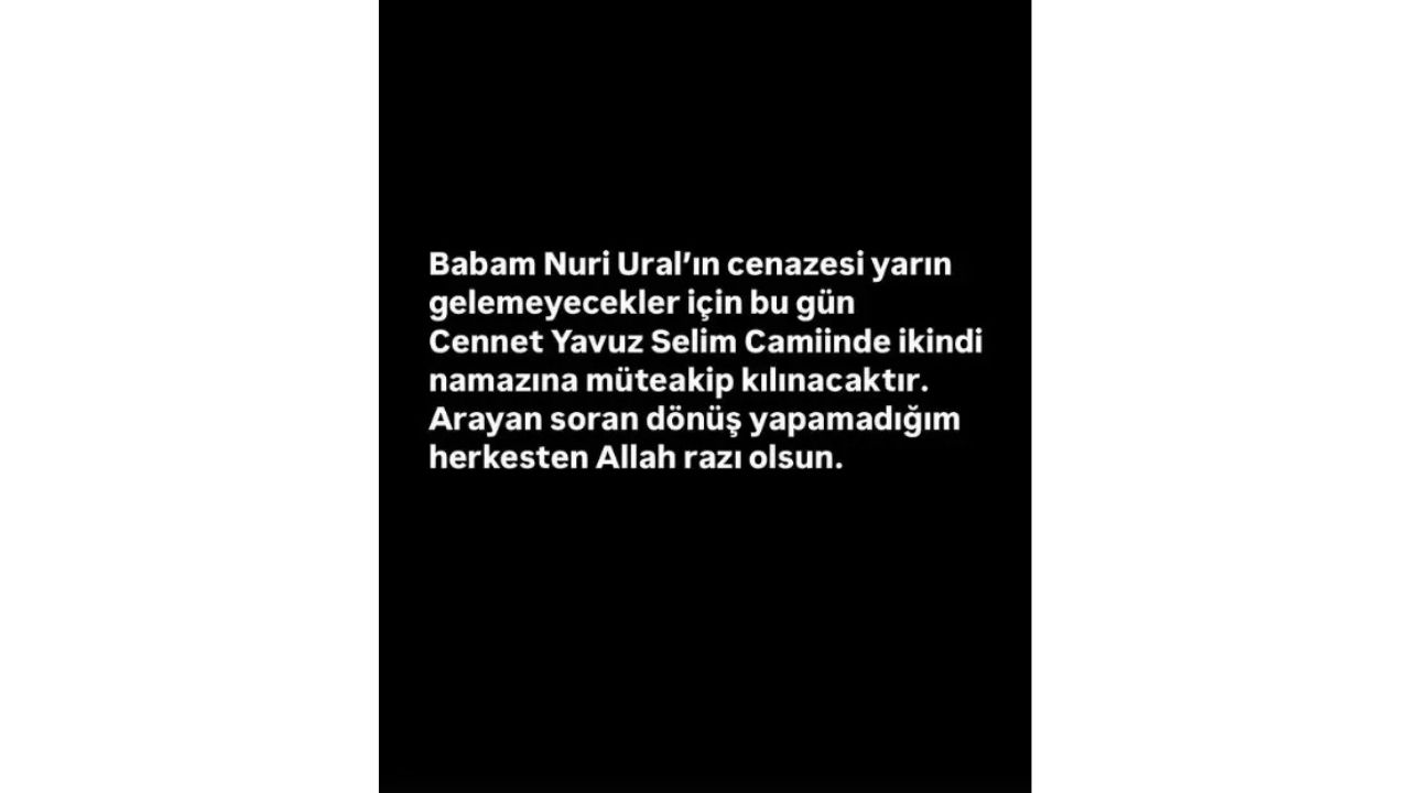 Survivor Osman Can Ural’dan Acı Haber Babasını Kaybetti! (2)