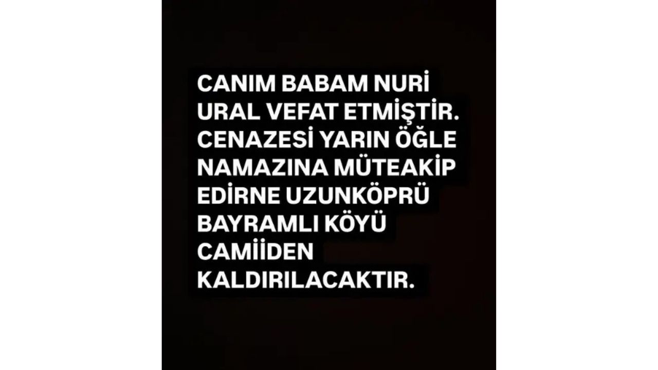 Survivor Osman Can Ural’dan Acı Haber Babasını Kaybetti! (3)