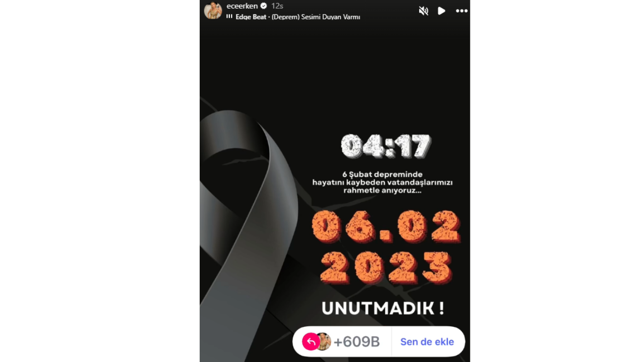 Ünlü Isimlerden 6 Şubat Paylaşımları Unutmadık, Unutmayacağız (12)