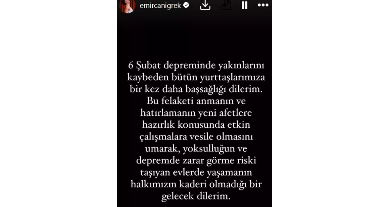 Ünlü Isimlerden 6 Şubat Paylaşımları Unutmadık, Unutmayacağız (2)