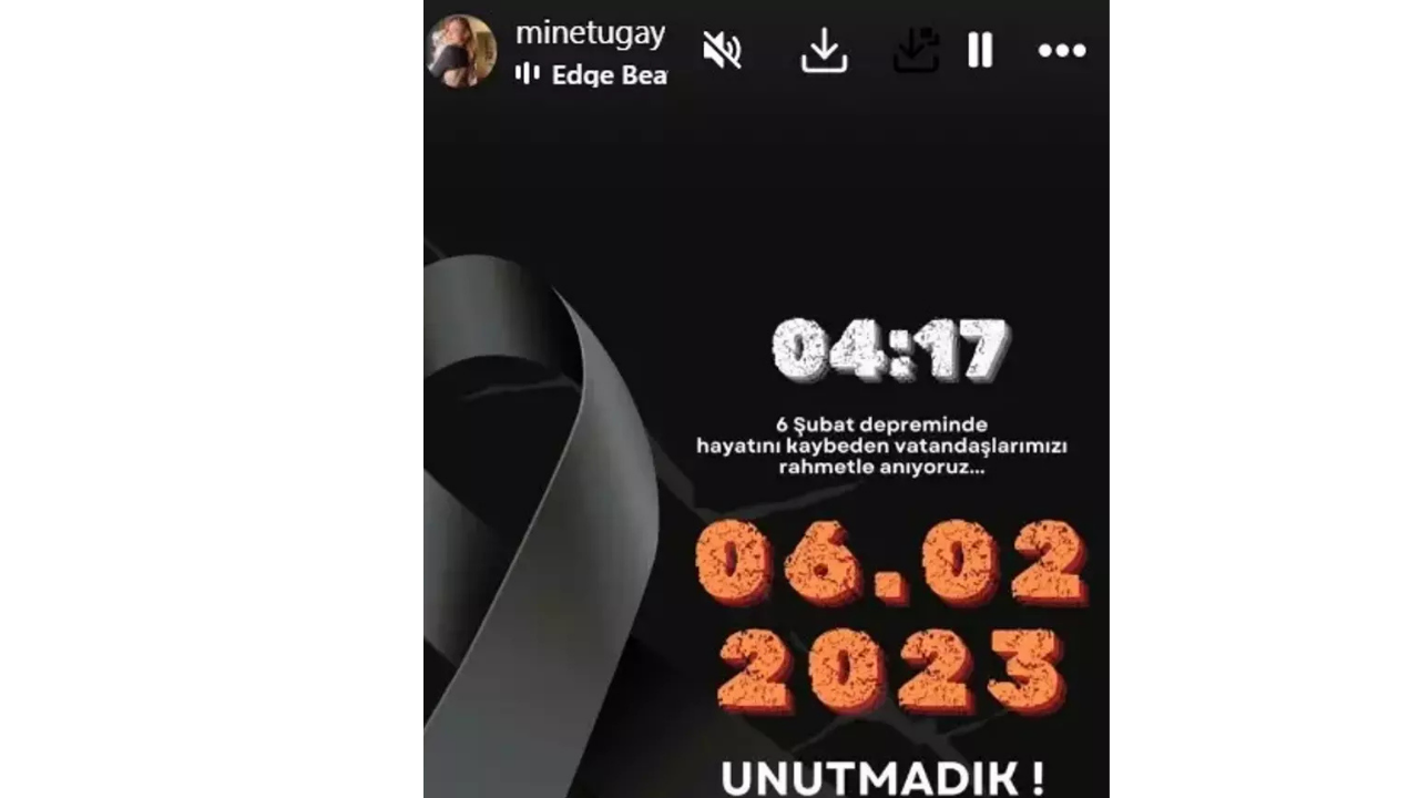 Ünlü Isimlerden 6 Şubat Paylaşımları Unutmadık, Unutmayacağız (4)