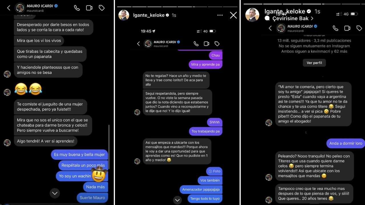 Wanda Nara'nın Sevgilisi L Gante, Icardi'nin Mesajlarını Ifşa Etti!