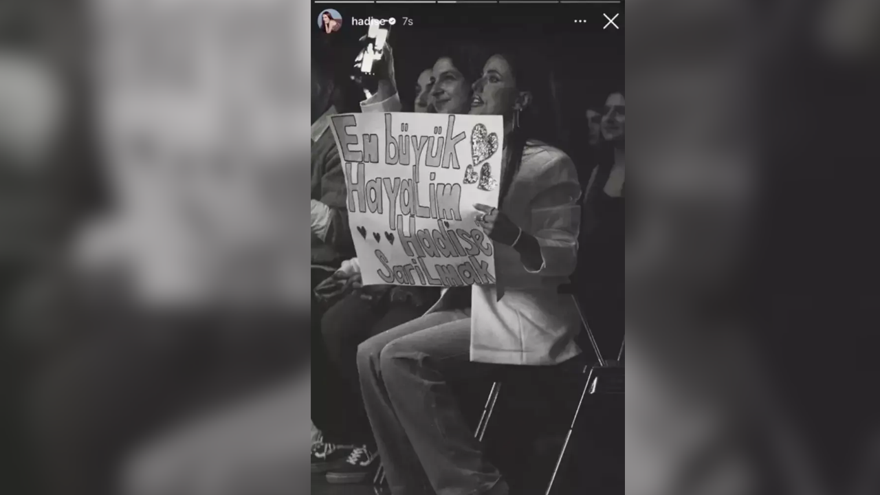 En Büyük Hayalim Hadise Sarılmak