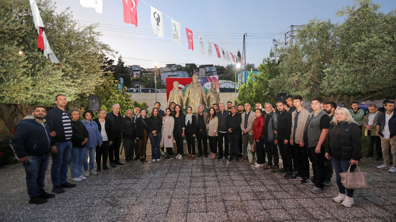 Bayraklı'da ‘Üç Fidan’ Anıldı2