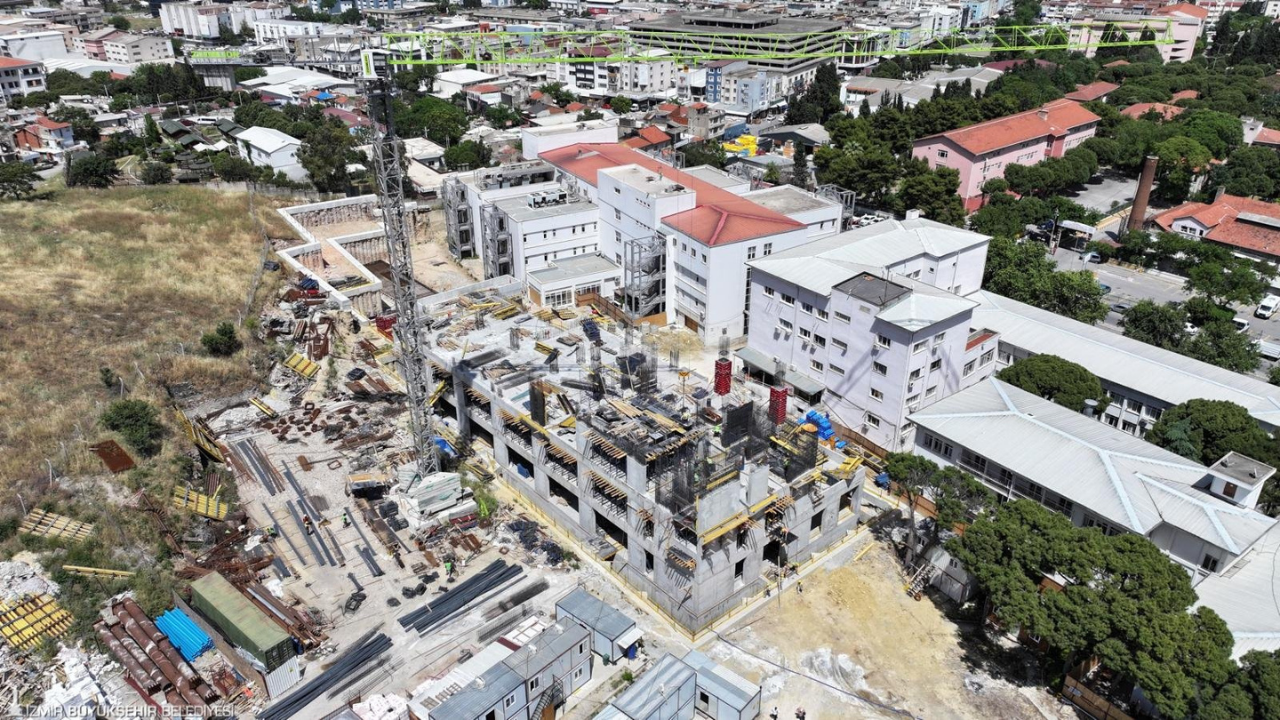 Eşrefpaşa Hastanesi Inşaat