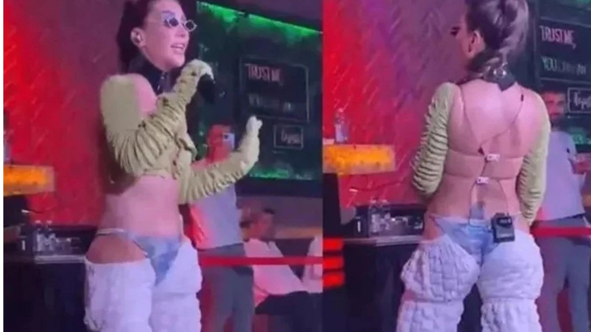 Hande Yener'in Sahne Tarzı Olay Yarattı!2