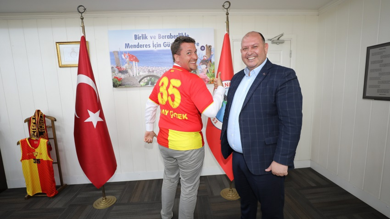 Menderes’e Kardeş Belediye Ziyareti