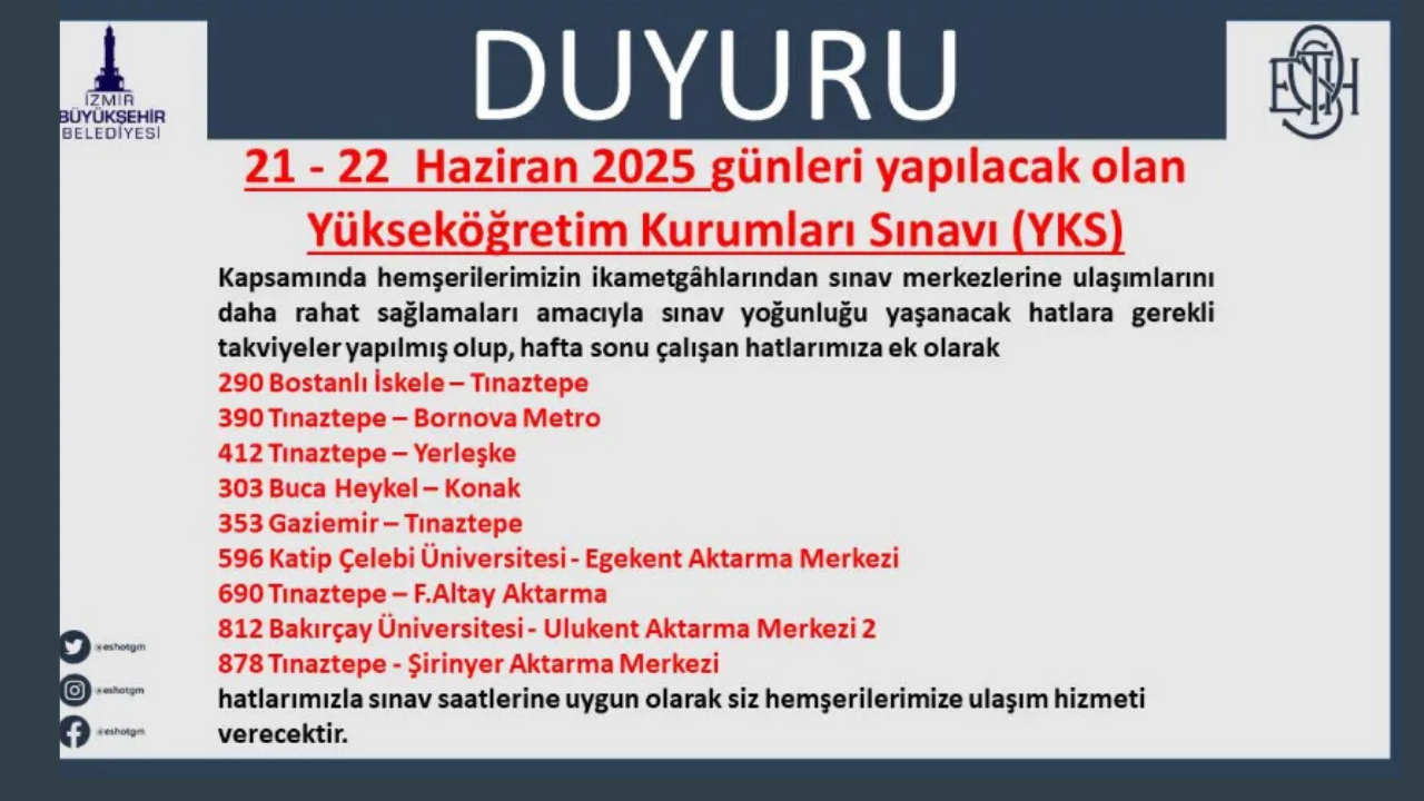 Eshot Yks 1