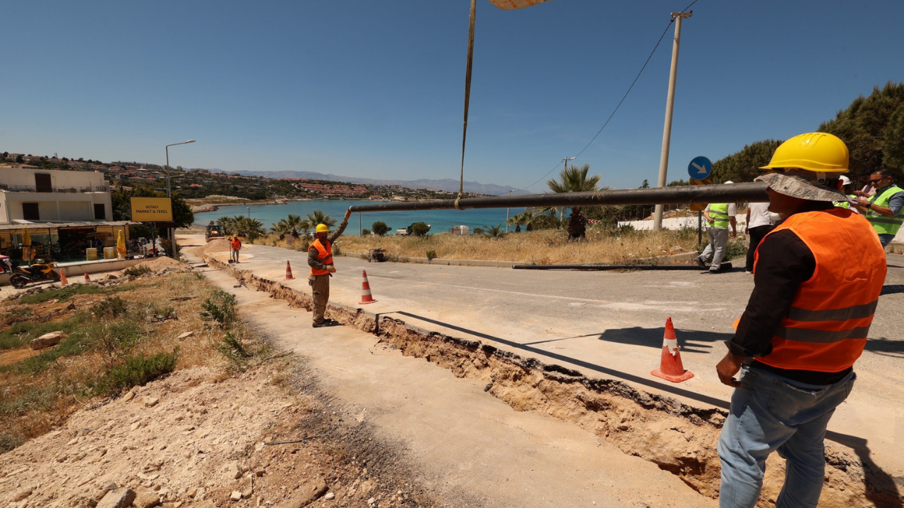 İzsu’dan Yarımada’ya Dev Altyapı Atağıı