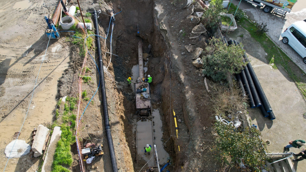 İzsu’dan Yarımada’ya Dev Altyapı Atağııı