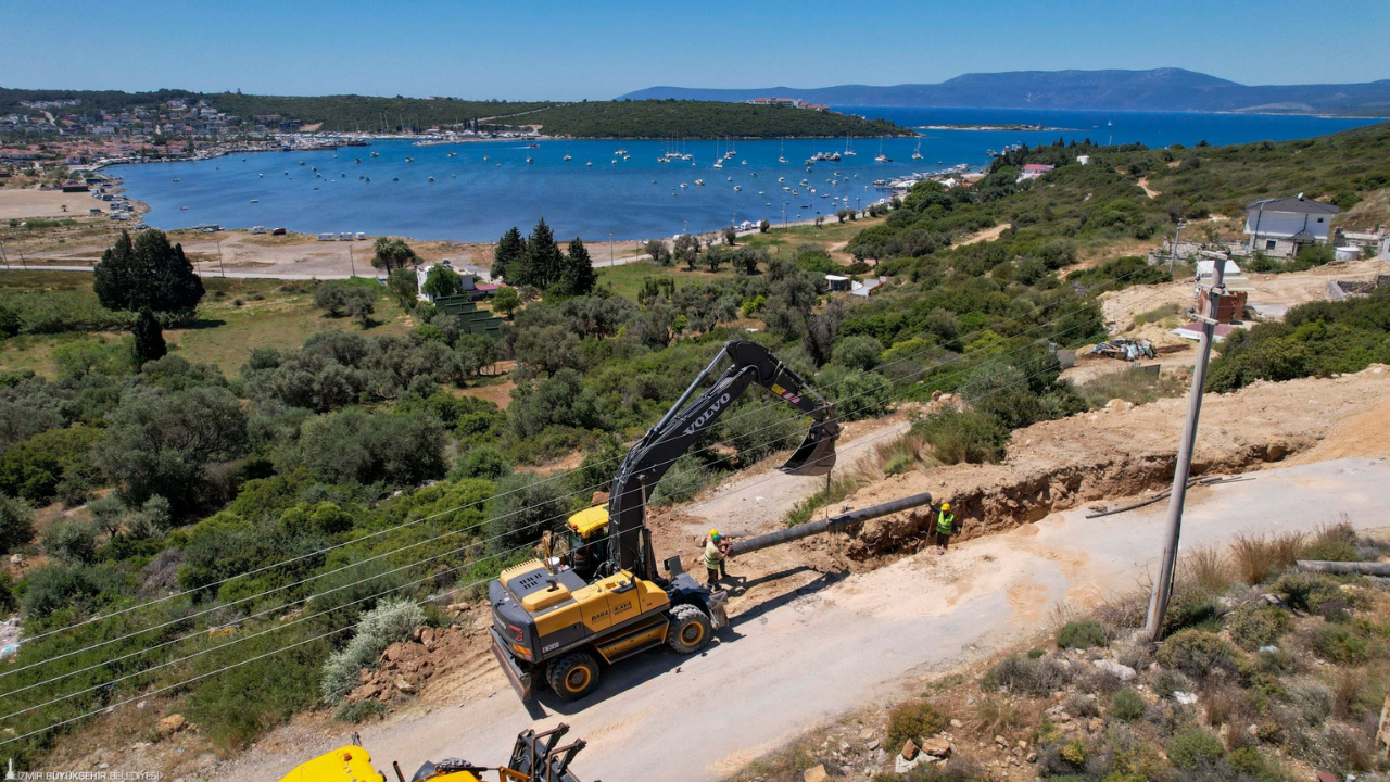 İzsu’dan Yarımada’ya Dev Altyapı Atağıııı