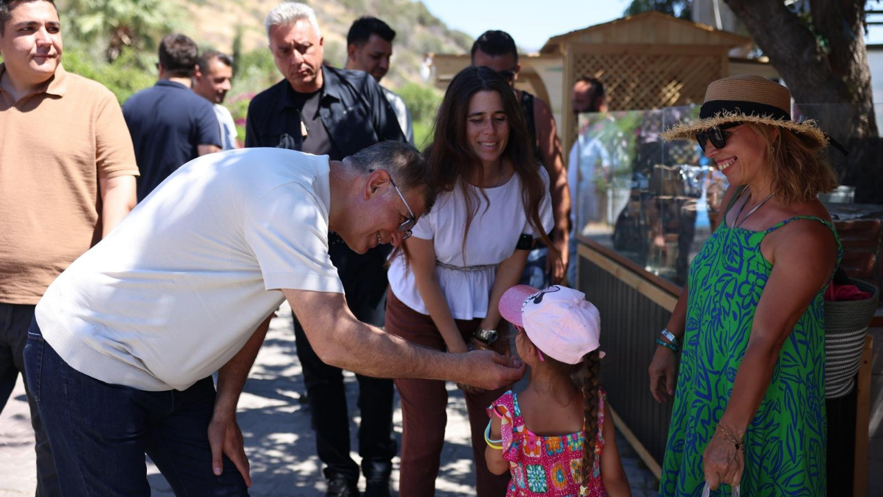 Cemil Tugay Yangın Bölgesi Ziyareti
