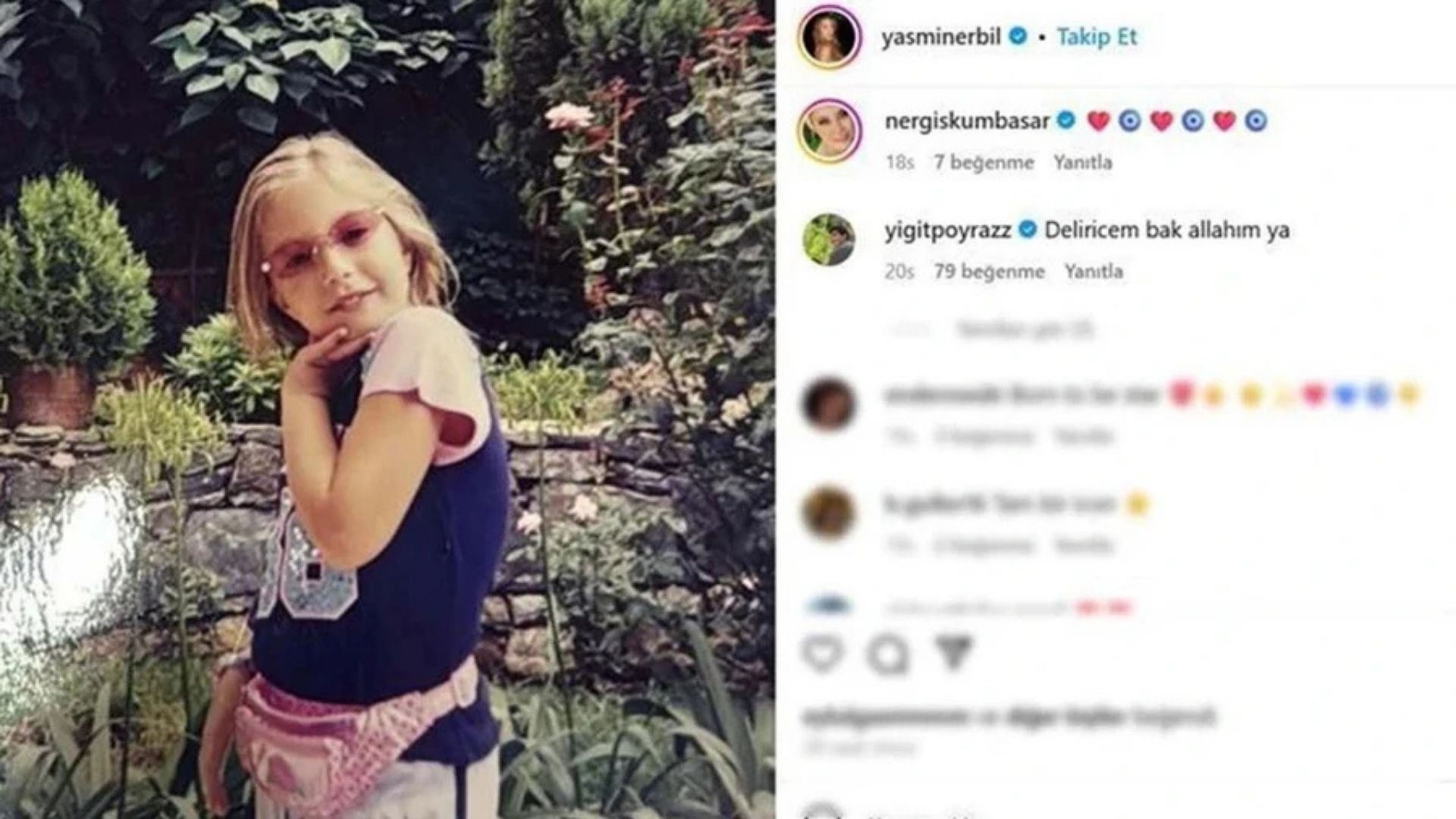Çocukluk Fotoğrafına Sevgilisinden Olay Yorum!2