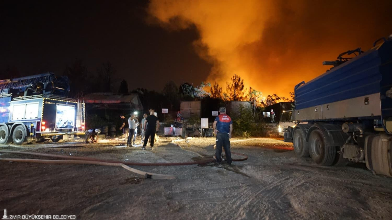 Buca Gaziemir Yangın Müdahale 1