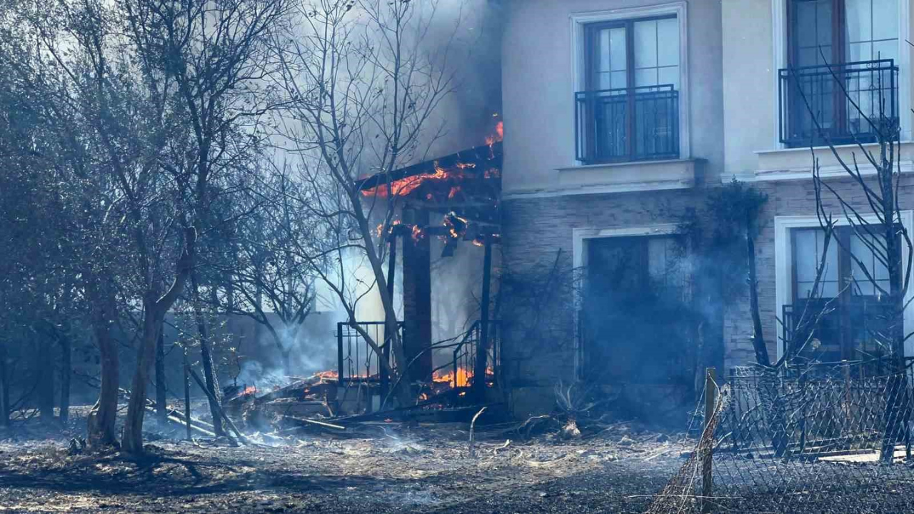 Çanakkale Kepez Yangın