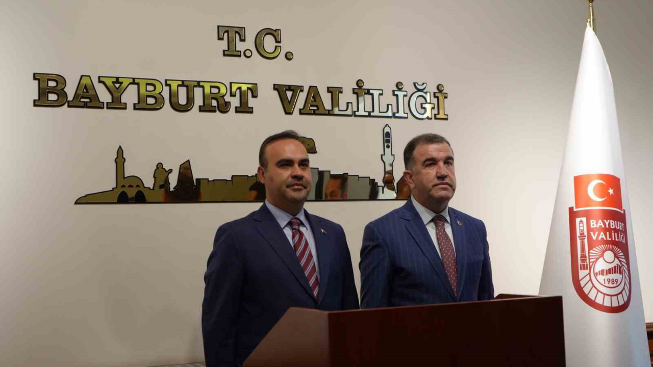 Sanayi Ve Teknoloji Bakanı Mehmet Fatih Kacır, Bayburt’ta (2)