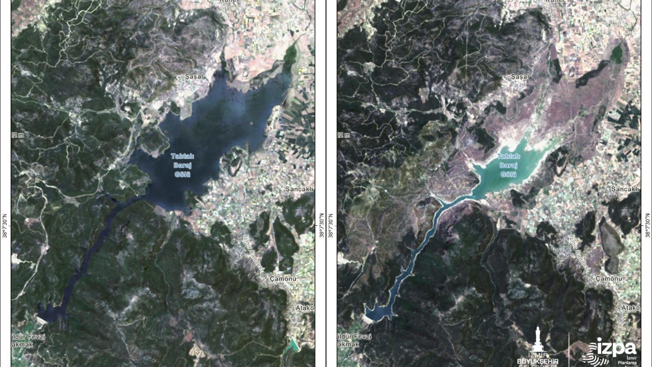 Tahtalı Barajı Kuraklık 2