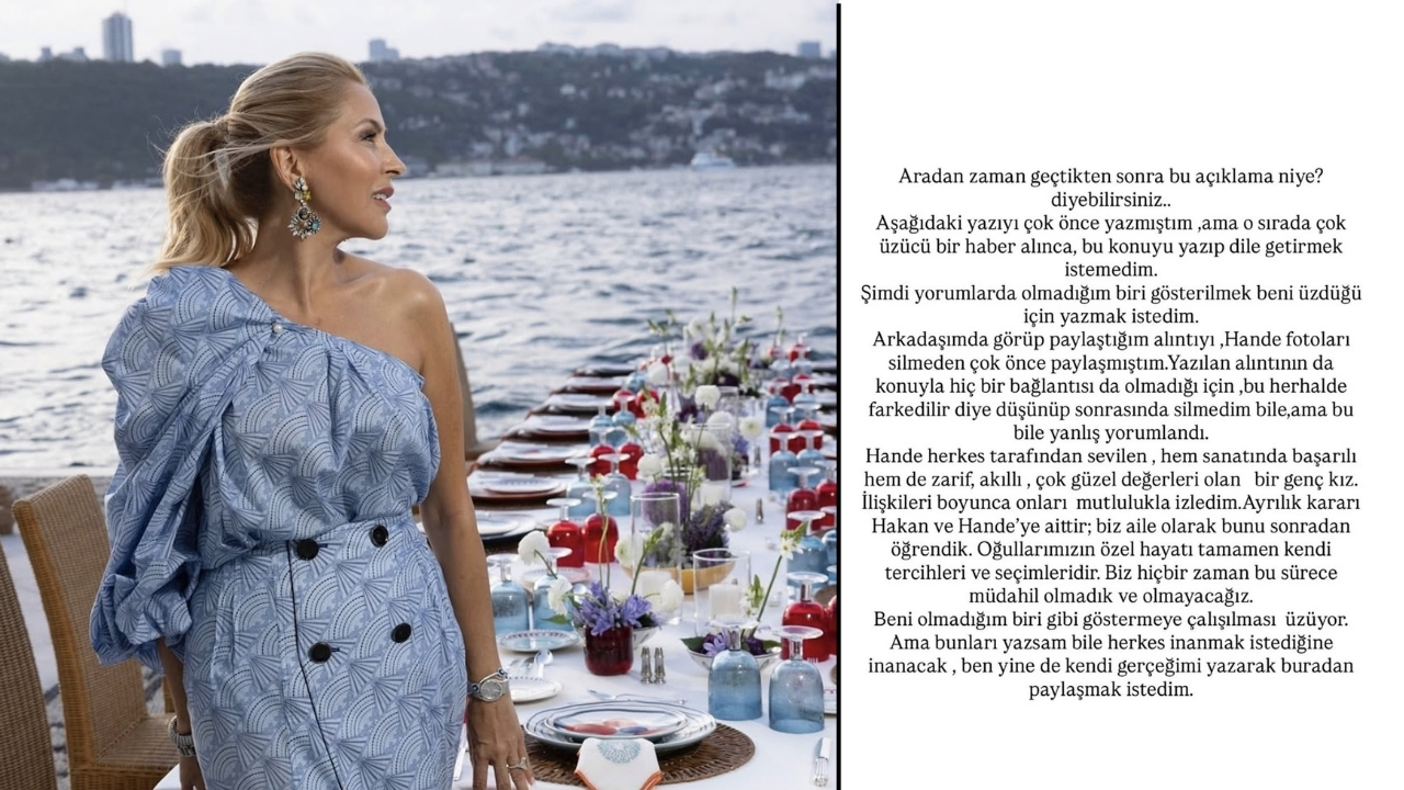 Arzu Sabancı Ayrılık Sonrası Sessizliğini Bozdu! (1)