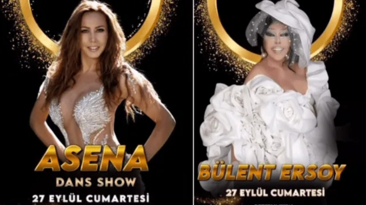 Asena Boşanır Boşanmaz Bülent Ersoy’la Aynı Sahnede (2)