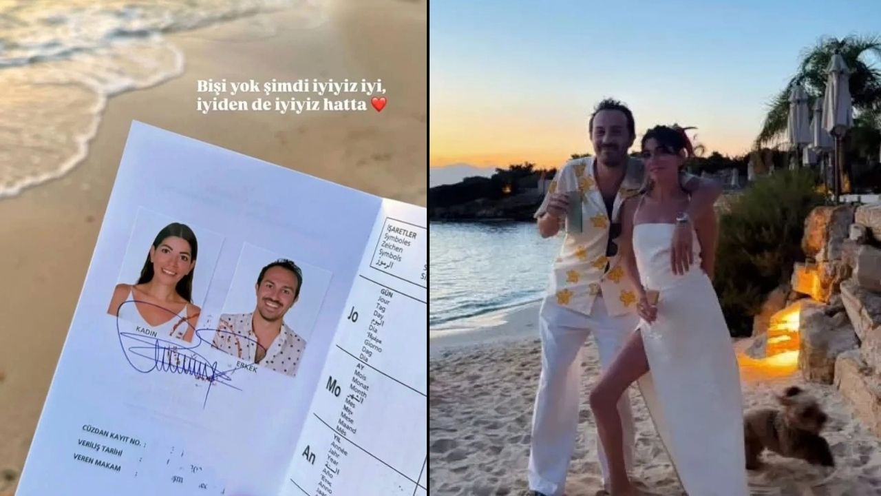 Ceren Moray Sessiz Sedasız Evlendi! (1)