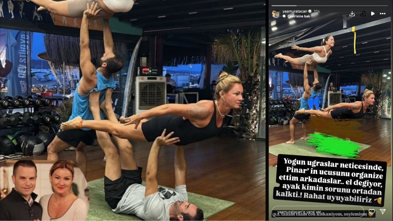 Yağmur Atacan’dan Pınar Altuğ’un Yoga Pozlarına Sansür