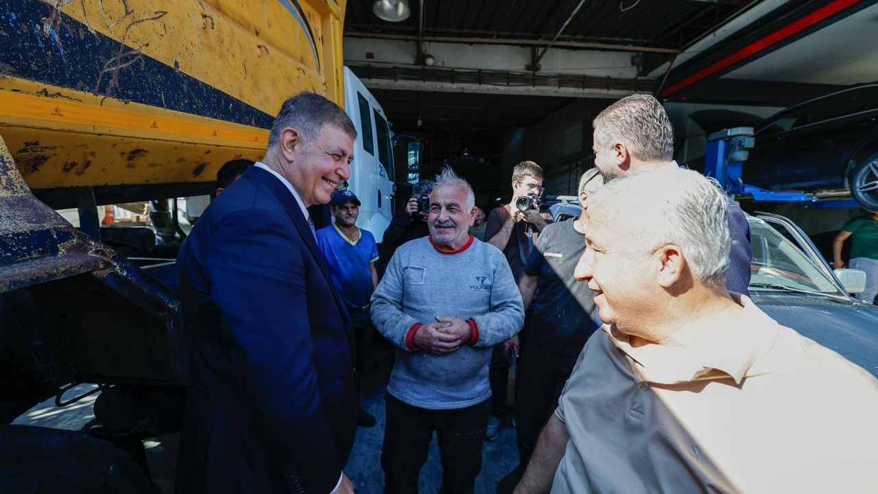 Başkan Tugay 6. Sanayi Sitesi’nde Köklü Düzenleme Yapmak İstiyoruz