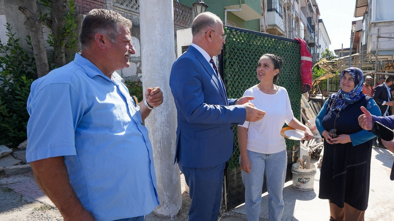 Gaziemir Belediyesi’nden Yangında Zarar Gören Evler İçin Yardım Eli