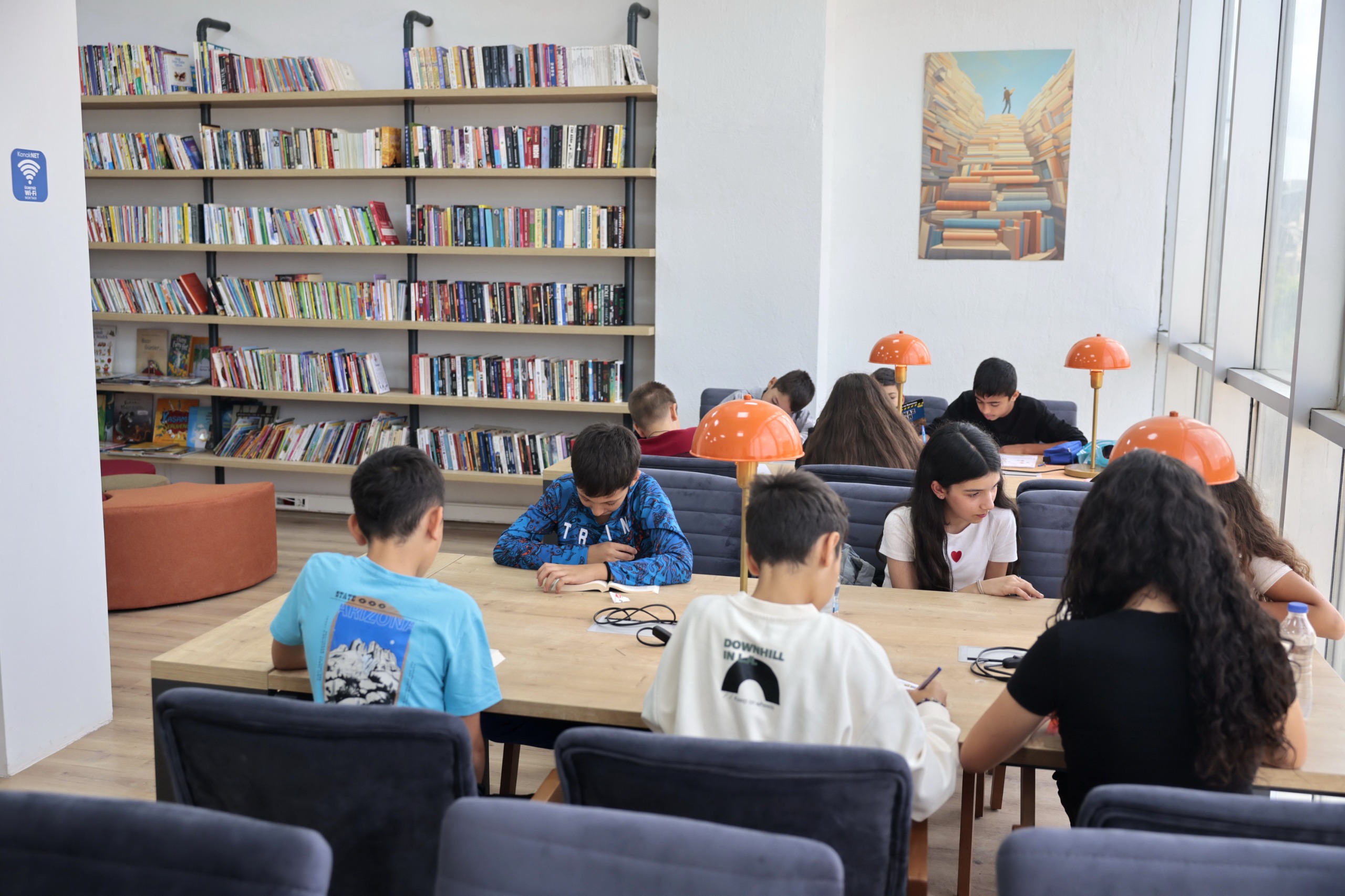 Konakli Ogrenciler Cumhuriyet Kutuphanelerini Cok Sevdi 1-1