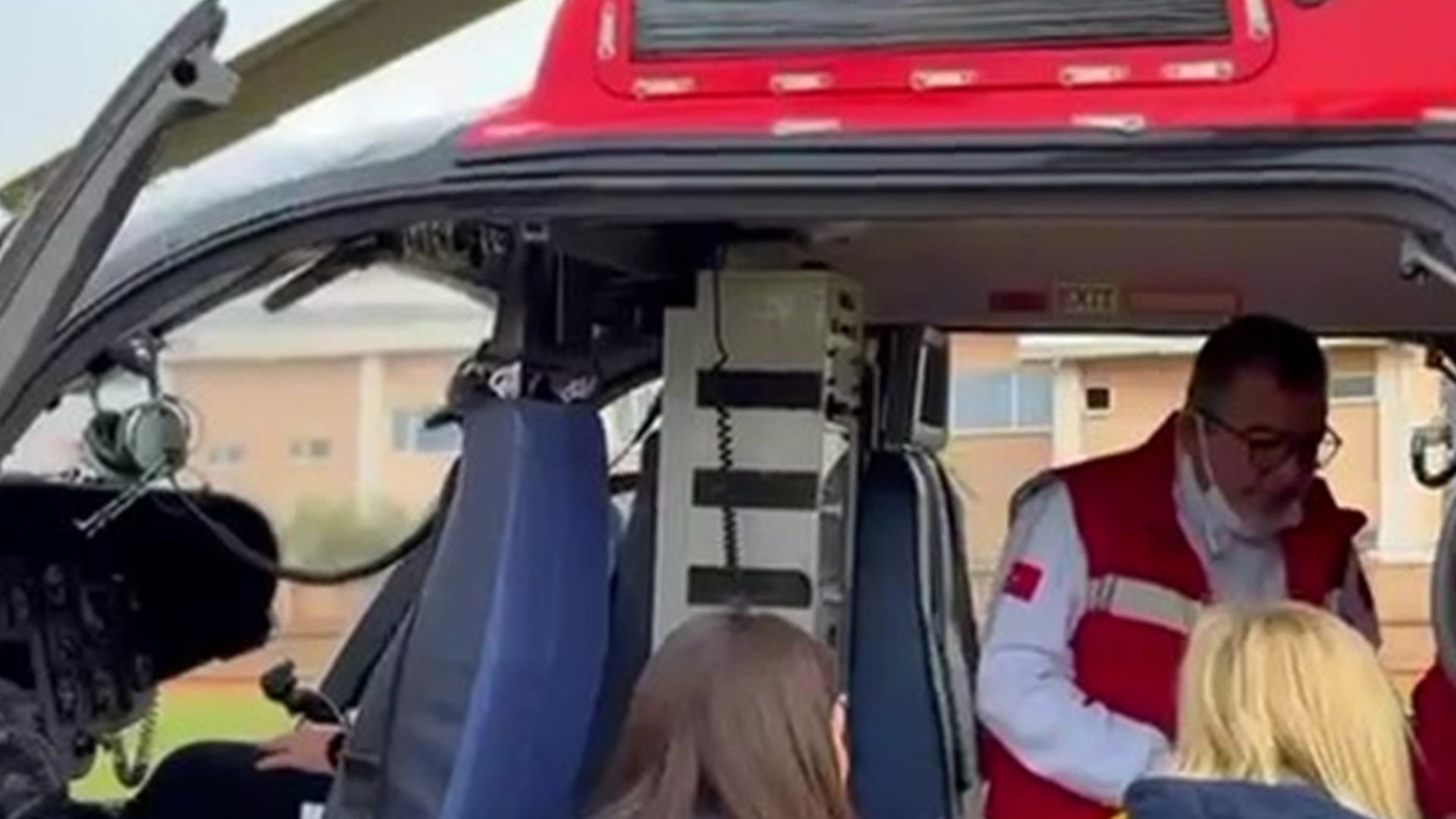 Epilepsi Hastası 7 Yaşındaki Çocuk Helikopter Ambulansla Mersin’e Sevk Edildi (1)