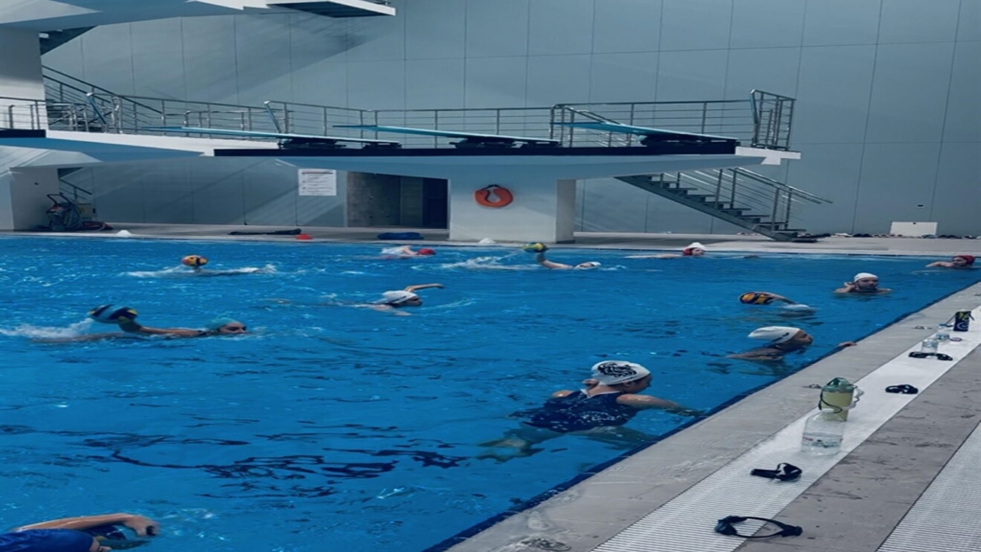 İzmir’de Su Topu Branşında Olimpik Hazırlık Süreci Başladı (1)