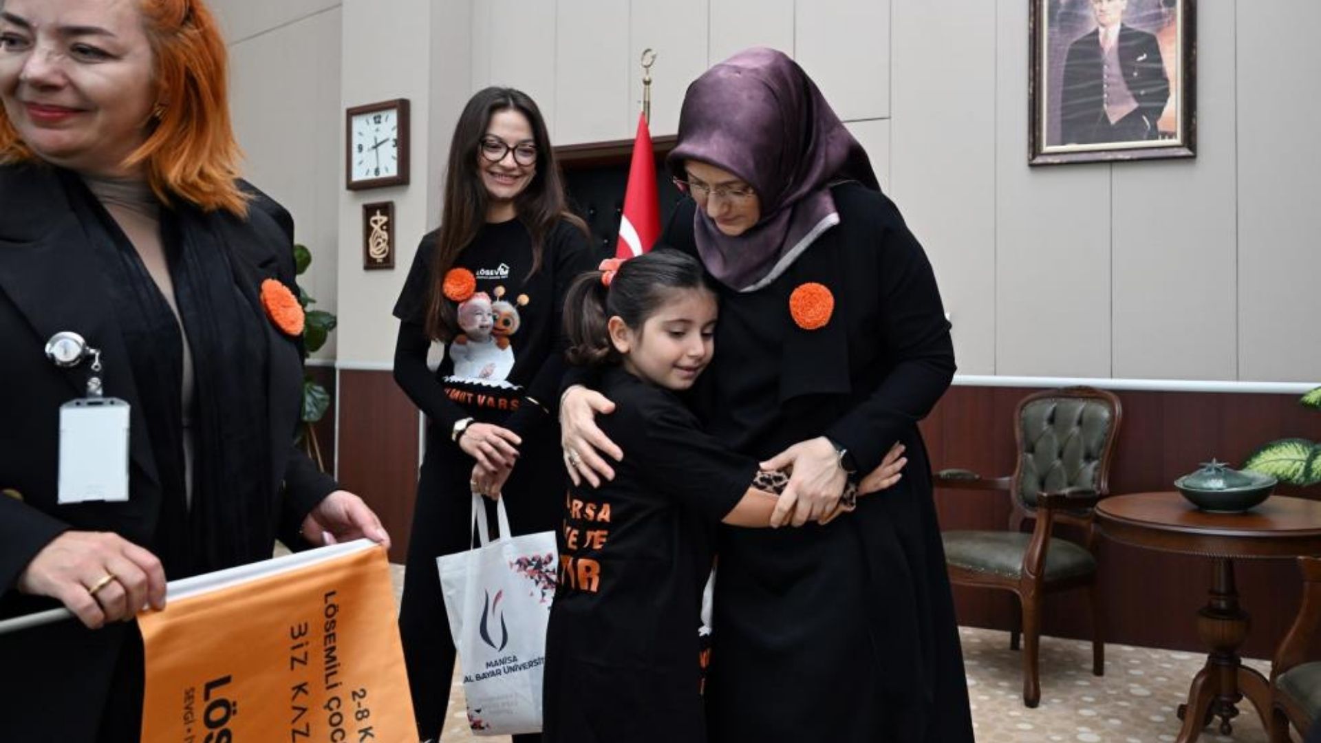 Lösev’den Lösemiye Farkındalık Ziyareti Turuncu Renk Umut Olsun (1)