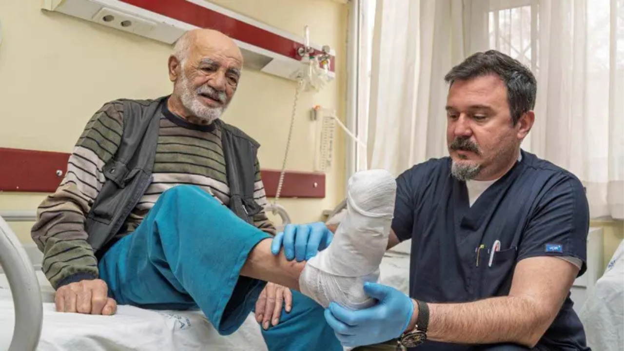 83 yaşındaki Mustafa Kafa, İzmir’de sağlığına kavuştu-1