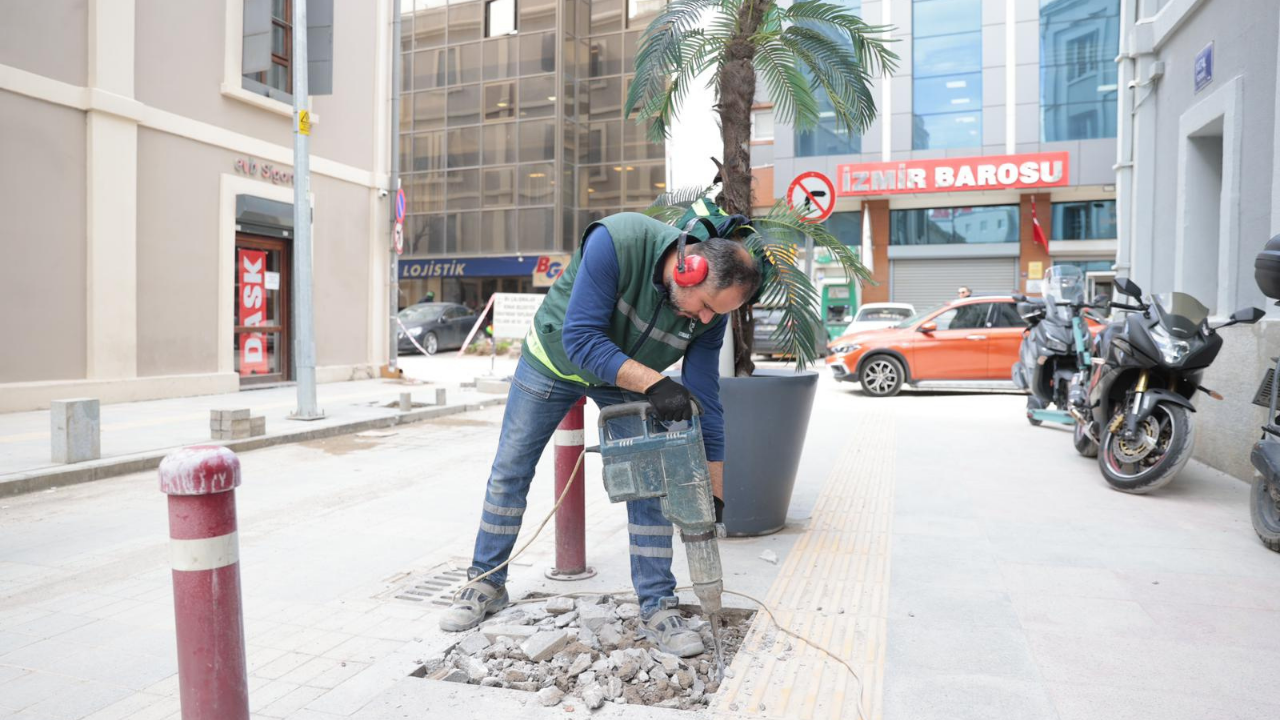 Konak Belediyesi'nden Alsancak'ta üst yapı hamlesi-1