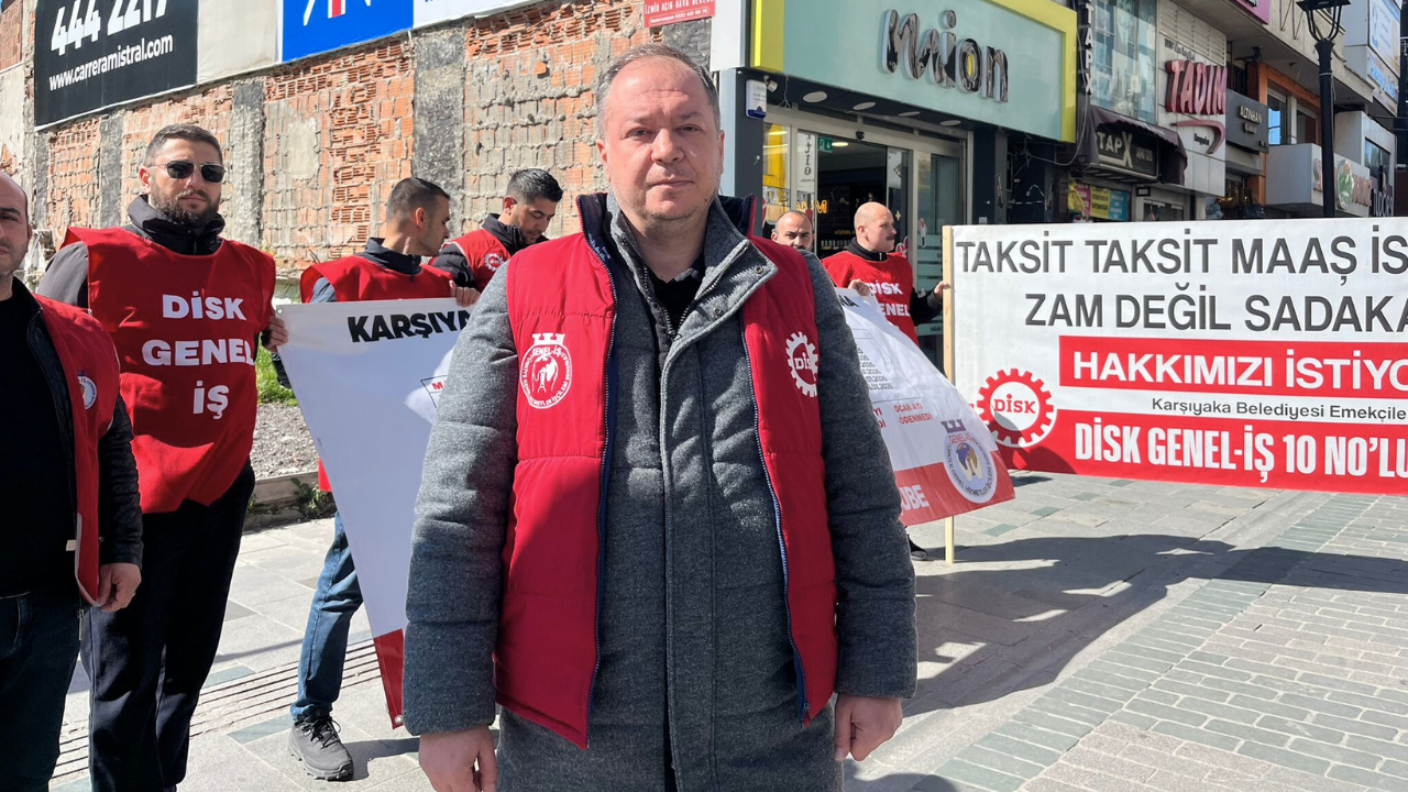 Disk Genel Iş 10 No'lu Şube Sekreteri Güntay Kıray