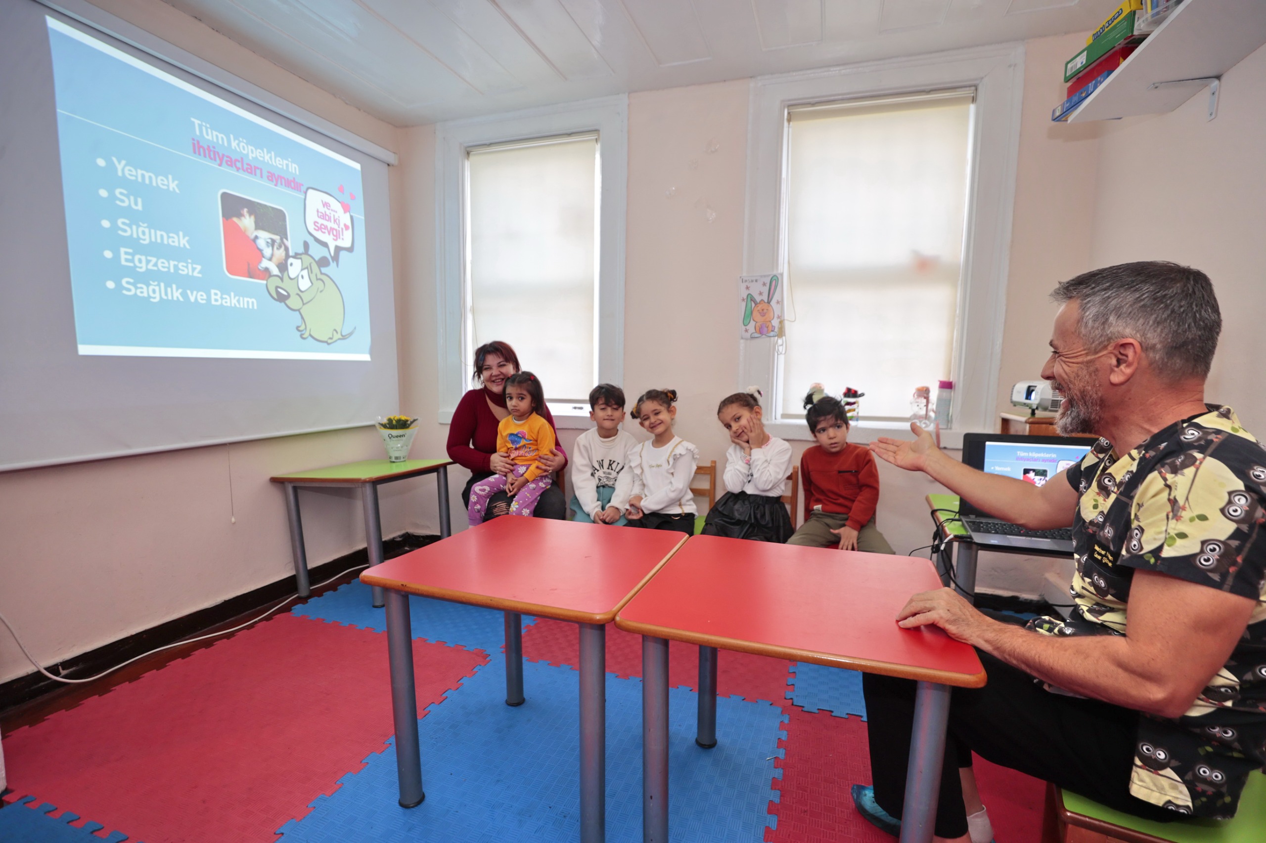 ‘Mutlu Çocuklar’a Hayvan Sevgisi Eğitimi (6)