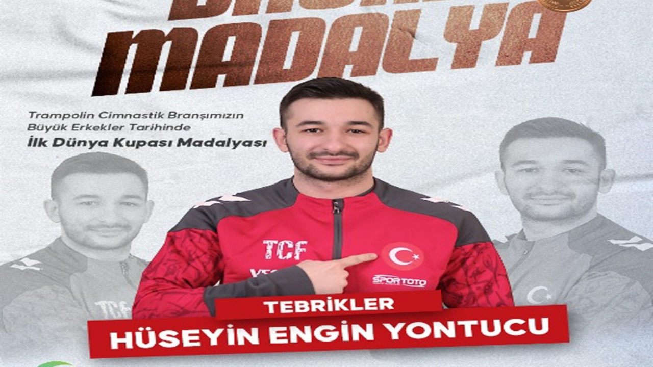 Trampolin Cimnastikte İzmir'e Iki Madalyaa