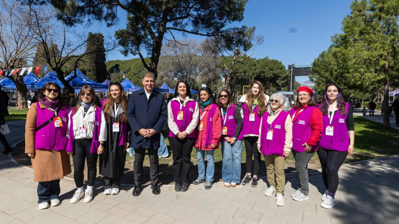 Başkan Tugay, Atatürk'ün sözüyle kadınlar gününü kutladı-2