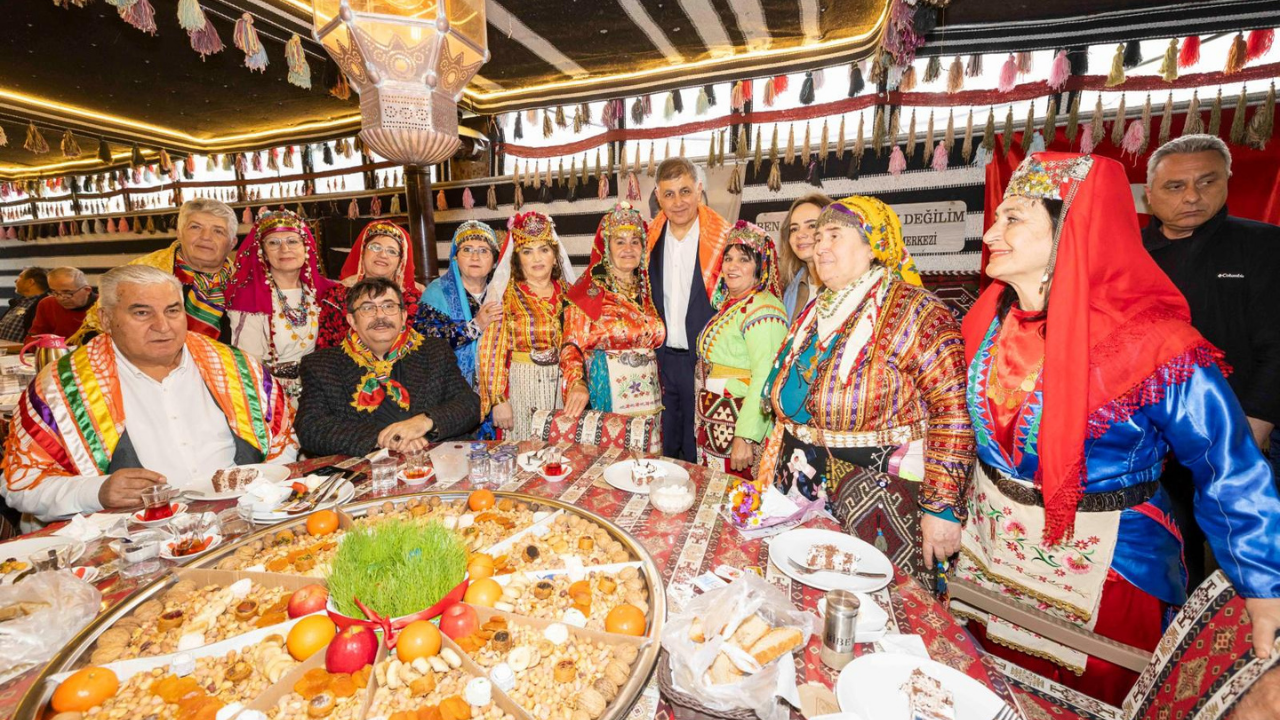 Başkan Tugay, Yörük Ve Türkmenlerle Çifte Bayram Coşkusunu Paylaştı