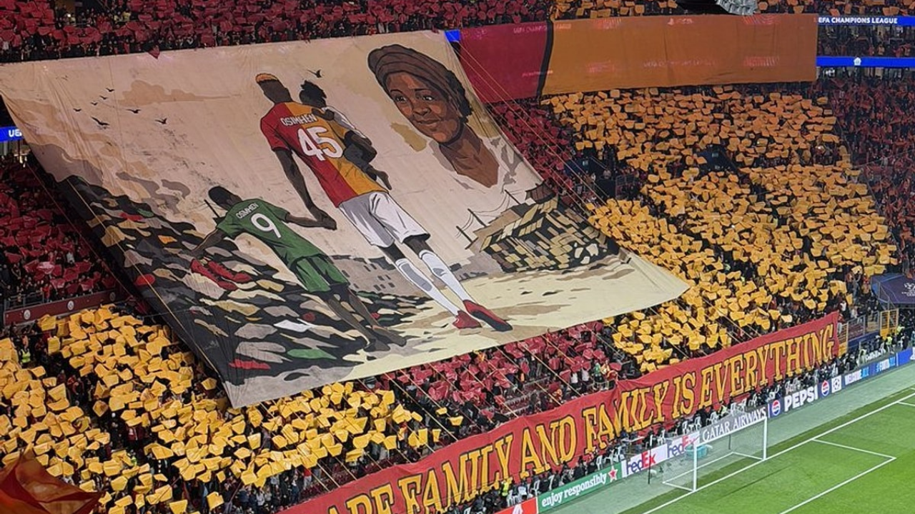 Galatasaray'dan Osimhen'i Duygulandıran Kareografi
