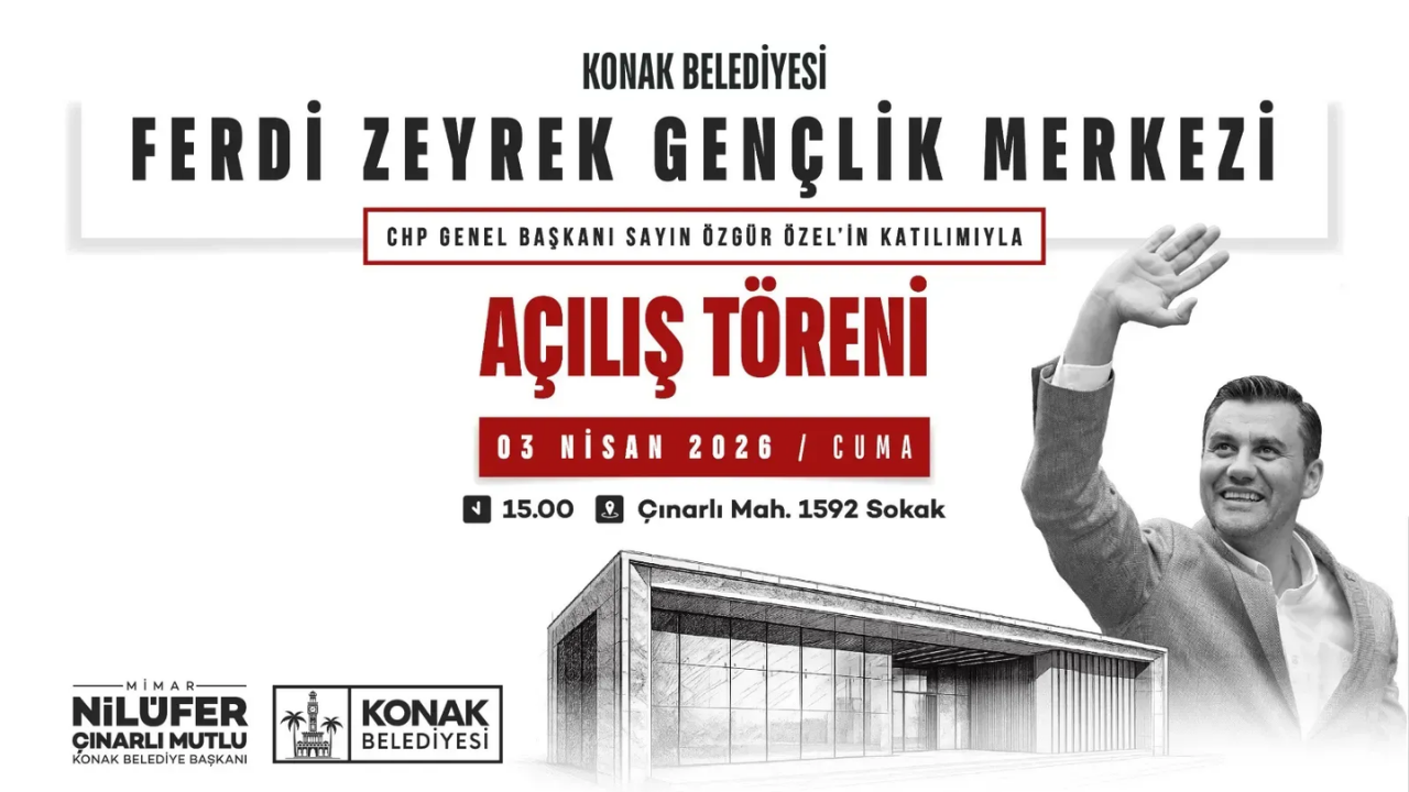 Konak Ferdi Zeyrek Açılış