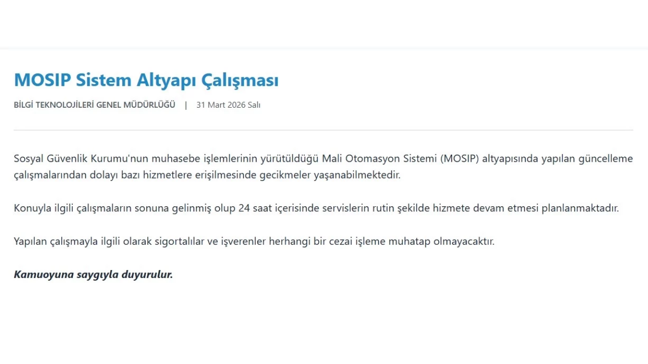 Sgk Ekranı Çöktü Mü