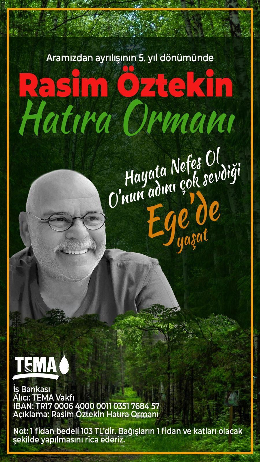 Rasim Öztekin anısına hatıra ormanı kuruluyor-1