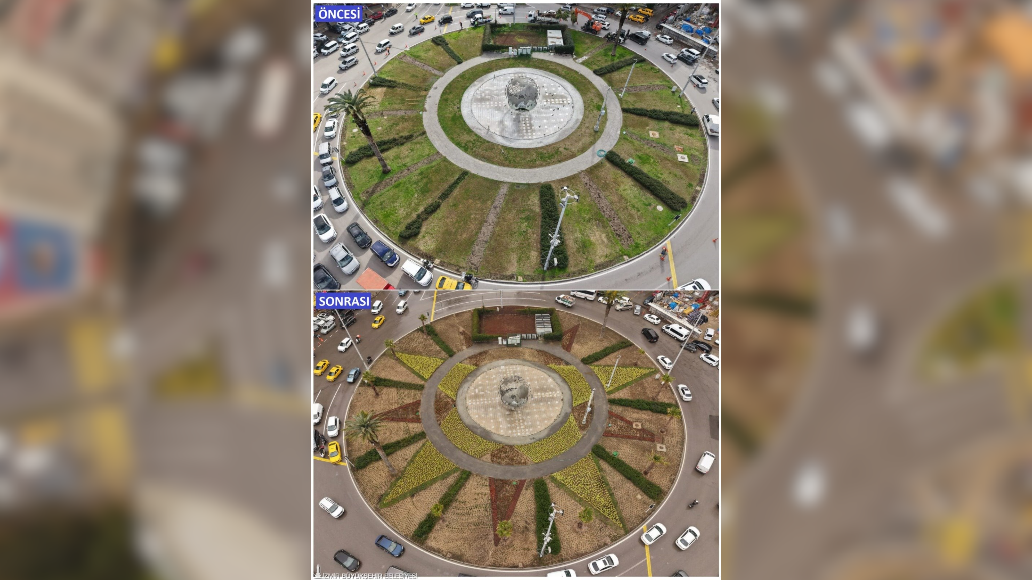 9 Eylül Meydanı Peyzaj