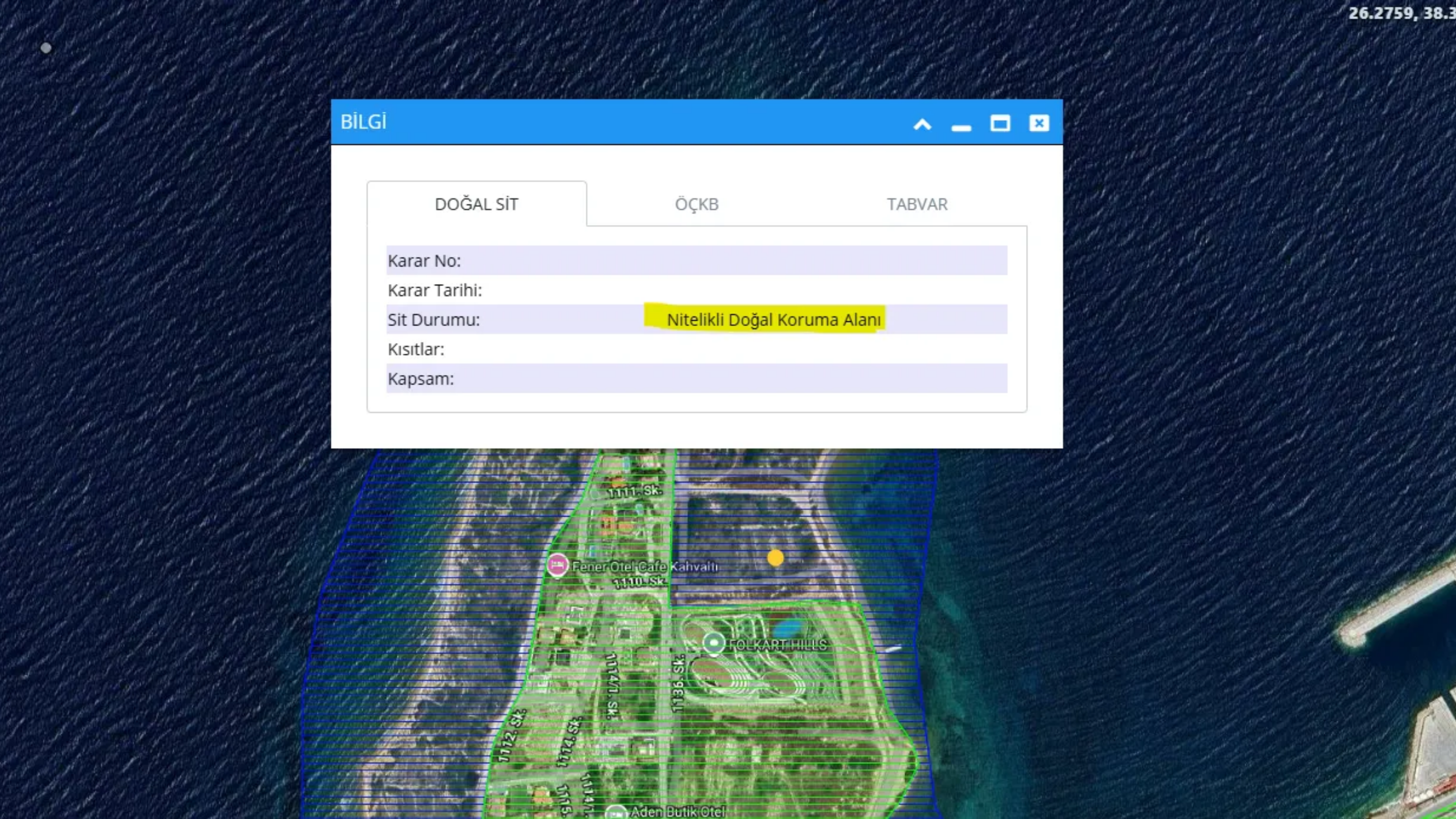 Çeşme Otel Yapımına Müsaade