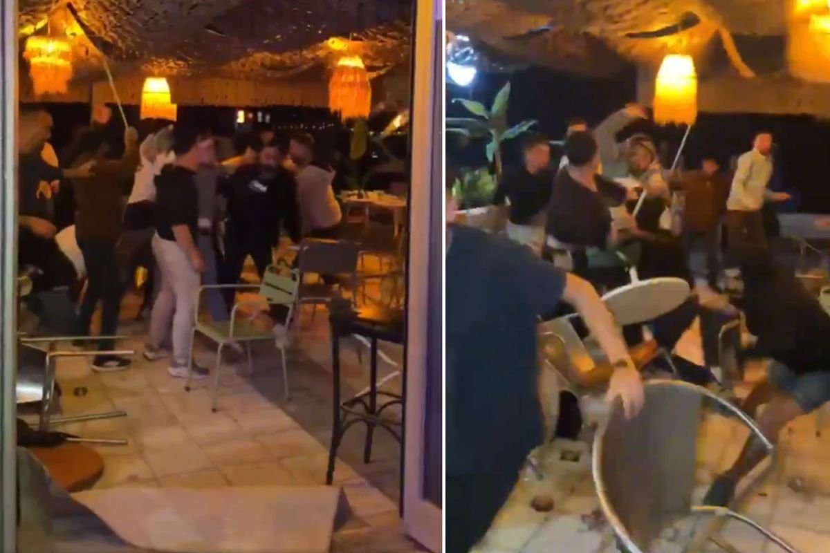 Dikili’de korku dolu gece: Otobüslerle gelip mekân bastılar!