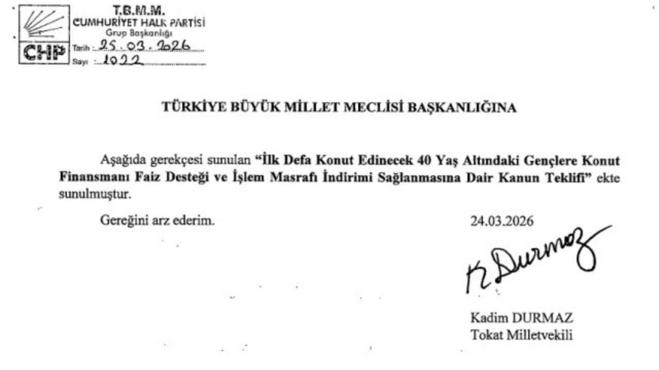 40 yaş altına konut desteği teklifi TBMM’de: Faiz yükünün büyük kısmı kamu tarafından karşılanacak-1