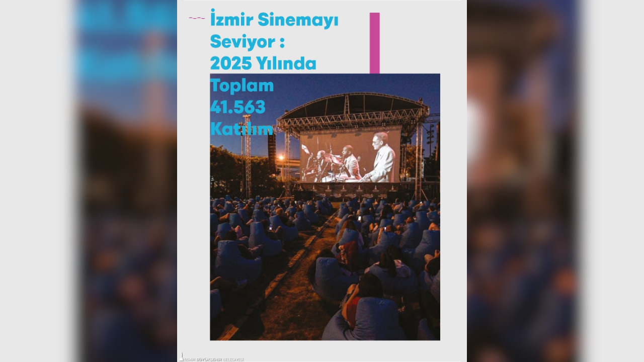 İzmir Büyükşehir Belediyesi 2025 kültür-sanat bültenini yayımladı