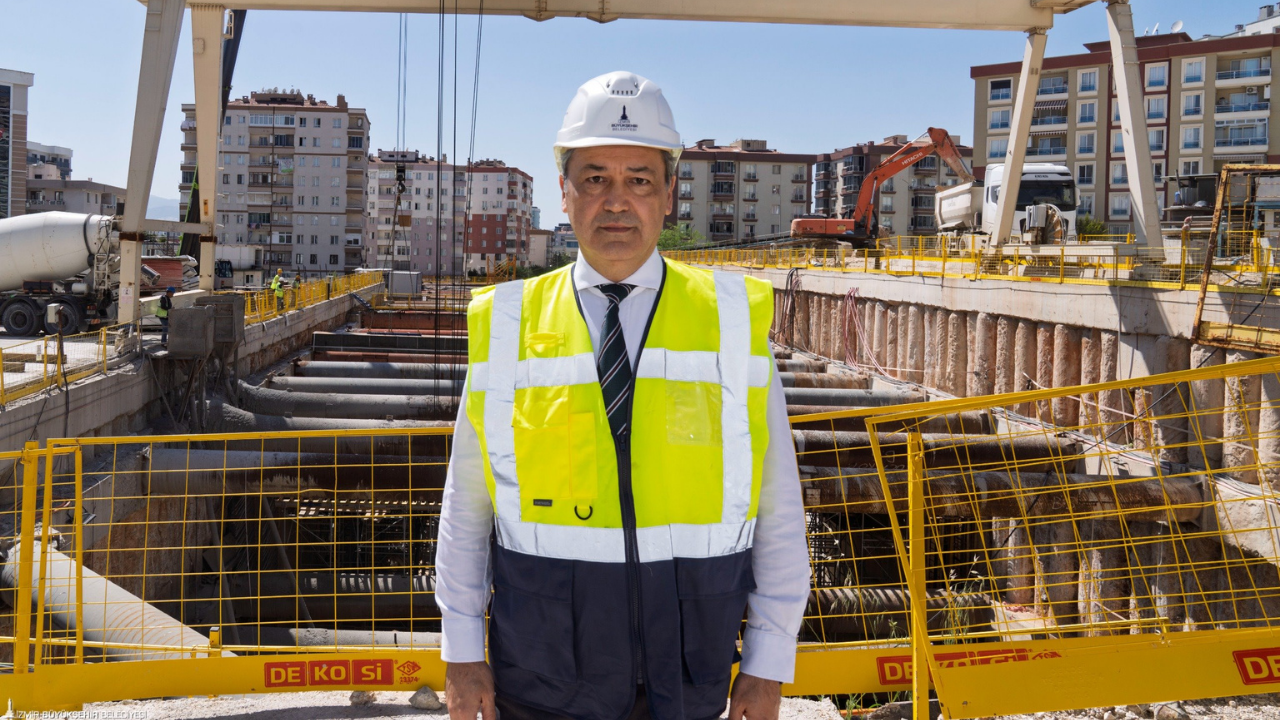 İzmir Büyükşehir Belediyesi Raylı Sistemler Dairesi Başkanı Alpaslan Kara