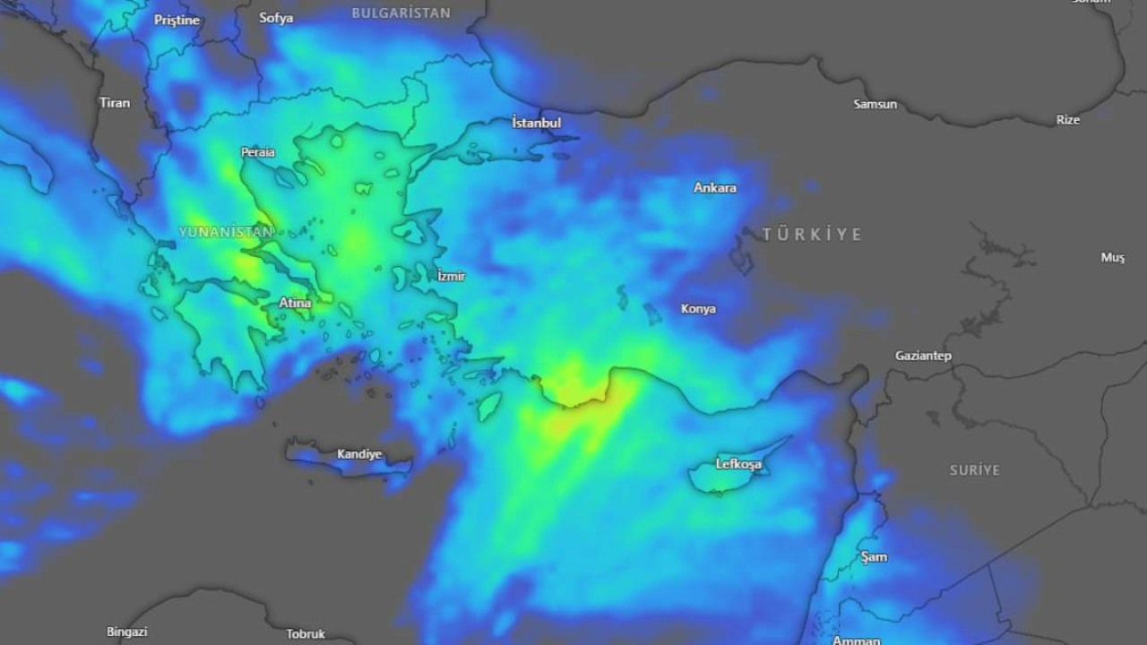 Izmir Çöl Tozu Geliyor