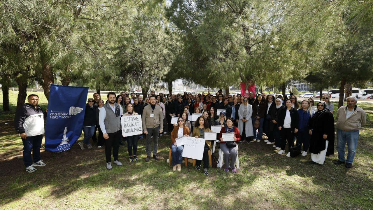 Meslek Fabrikası Kursiyerleri Son Derslerini Çim Üzerinde Işledi2